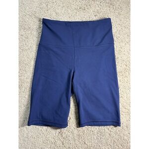 Athleta Ultra High Rise Elation 9" Short Women Small Navy Activewear
